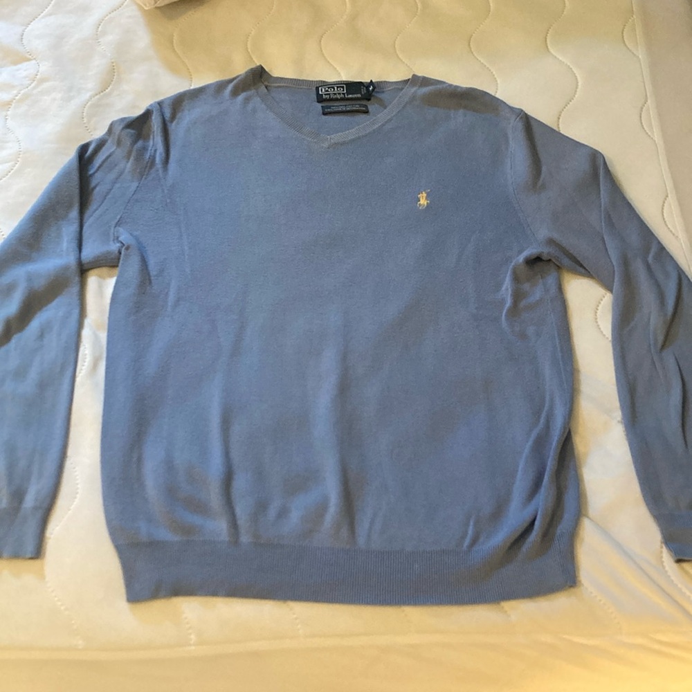 Polo Ralph Lauren vintage blue sweater Medium